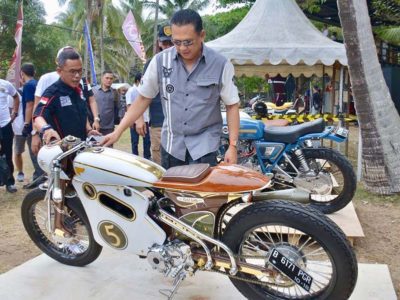 Hadiri Anyer Krakatau Bike Festival, Bamsoet - Hobi Motor Alat Perekat Persaudaraan