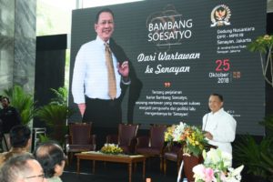 Ketua DPR RI Luncurkan Buku Biografinya ‘Dari Wartawan ke Senayan’