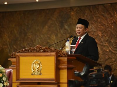 Sidang Paripurna DPR RI Ketua DPR Bambang Soesatyo