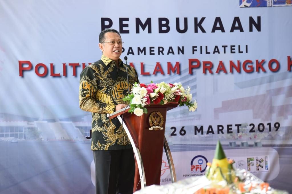 Bamsoet Filateli Arsip Berharga Perjalanan Bangsa