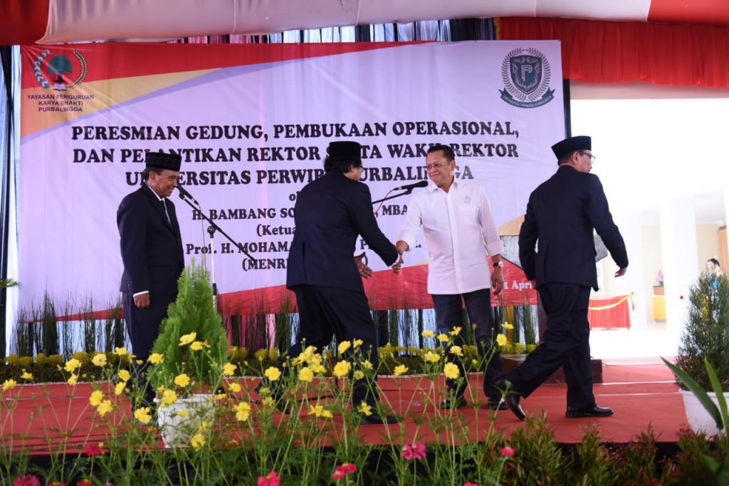 Ketua DPR dan Menristekdikti Resmikan Universitas Perwira Purbalingga
