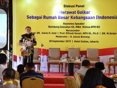 Bamsoet Partai Golkar Harus Menjadi Rumah Besar Kebangsaan