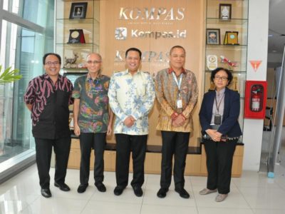 Bamsoet Media Visit Kompas Gramedia