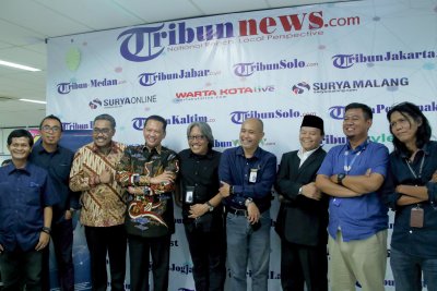 Ketua MPR RI Bambang Soesatyo kunjungan ke Tribunnews