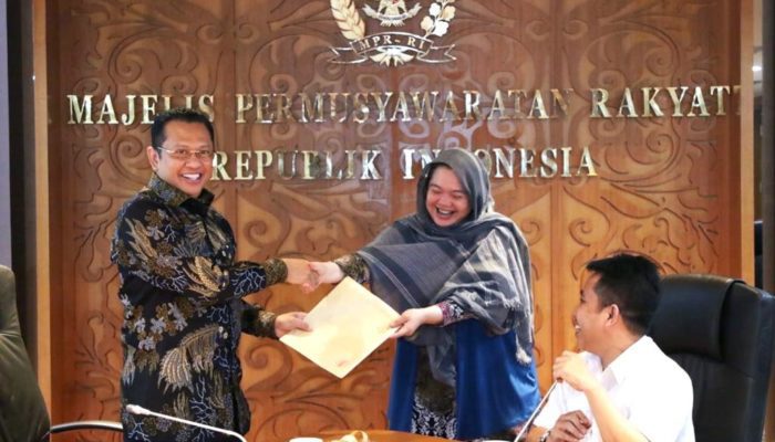 Ketua MPR RI Bambang Soesatyo bertemu ProDEM