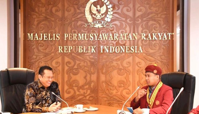 Ketua MPR RI menerima PMKRI