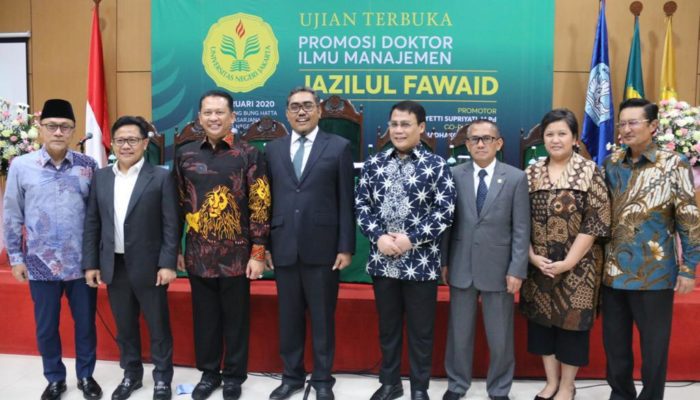 Ketua MPR RI Bambang Soesatyo promosi Doktoral Jazilul Fawaid