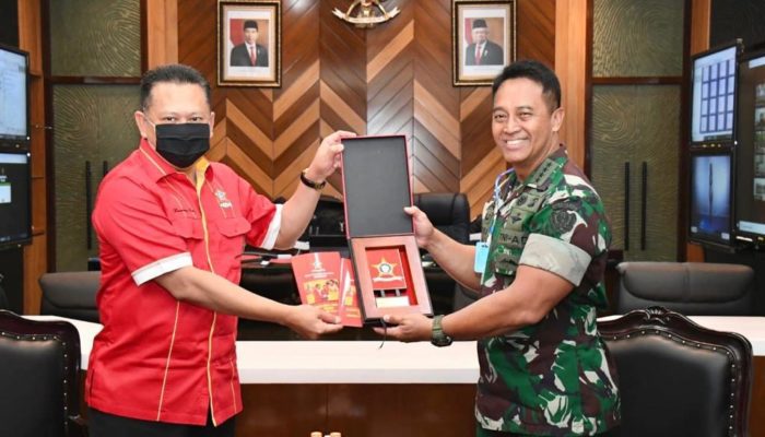 Bamsoet usai bertemu KSAD Jenderal TNI Andika Perkasa