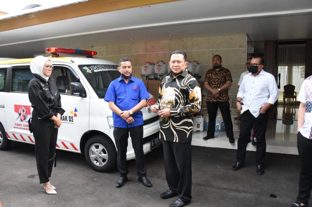 Gerakan Keadilan Bangun Solidaritas (GERAK BS) ambulance Bamsoet 1