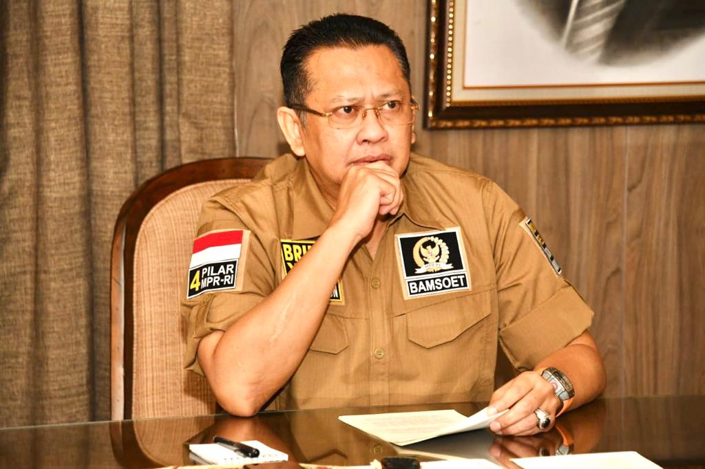 Terobosan Bamsoet Gelar Sosialisasi Empat Pilar Online