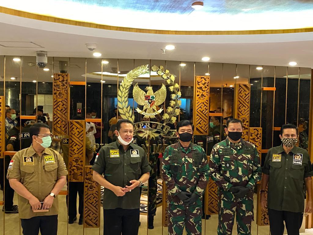 Bamsoet TNI Garda Terdepan Penjaga Ideologi Pancasila