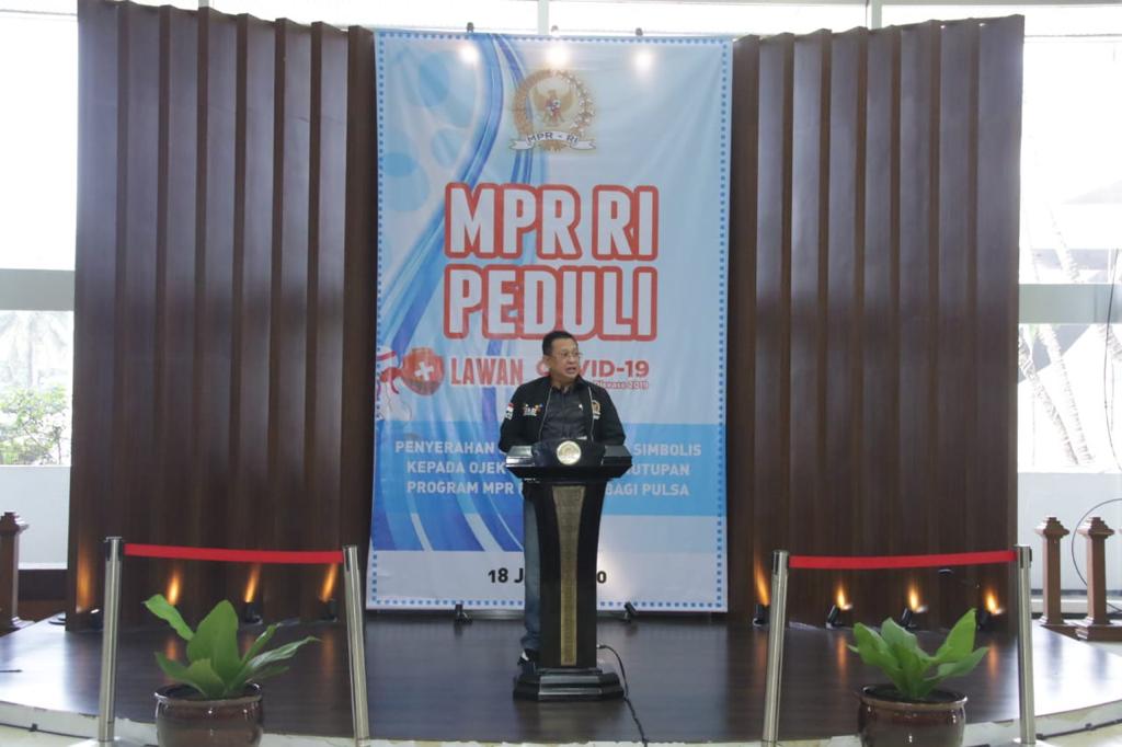 Donasi MPR RI Peduli - Lawan Covid-19 Tembus Rp 842 Juta