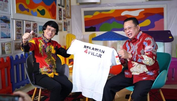 Ketua MPR RI Bambang Soesatyo bareng Kak Seto