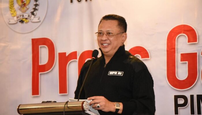 Press Gathering Wartawan MPR RI, Bamsoet Ingatkan Pers Harus Jadi Corong Penyebar Semangat Kebangsaan