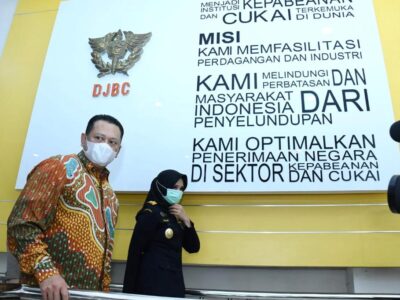 Kunjungi Bea Cukai Bandara Soekarno Hatta, Bamsoet Dorong Ekspor Produk UMKM